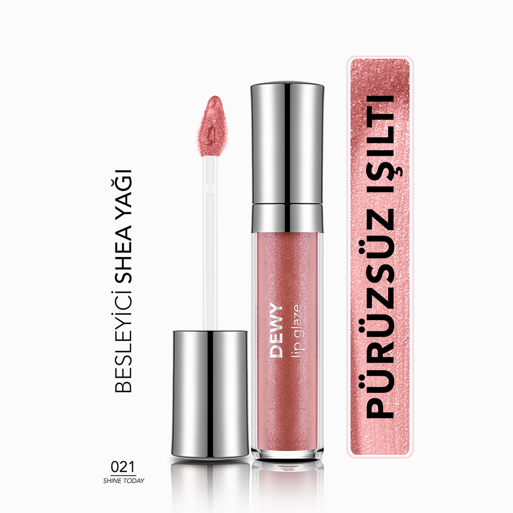 Flormar Dewy Lip Glaze Dudak Parlatıcısı 021 Shine Today - Gratis – 021 Shine Today - Gratis