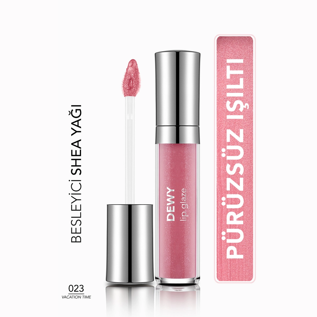 Flormar Dewy Lip Glaze Dudak Parlatıcısı 023 Vacation Time - Gratis – 023 Vacation Time - Gratis