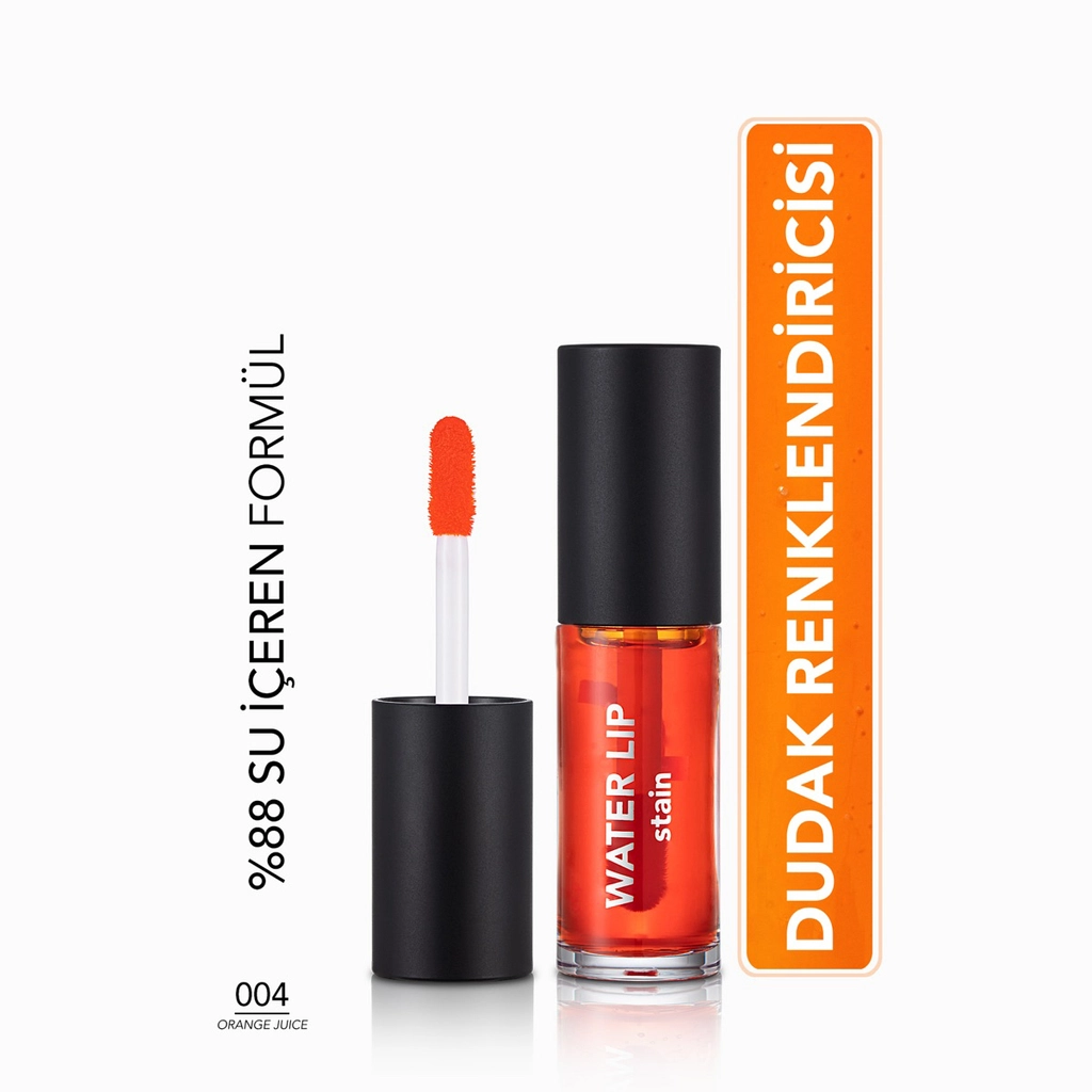 Flormar Water Lip Stain 004 Orange Juice - Gratis – 004 Orange Juice - Gratis