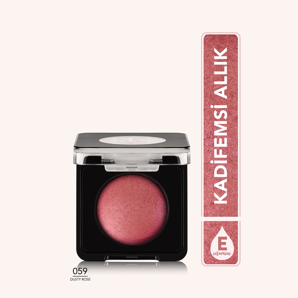Flormar Baked Blush-On Allık 059 Dusty Rose - Gratis – 059 Dusty Rose - Gratis