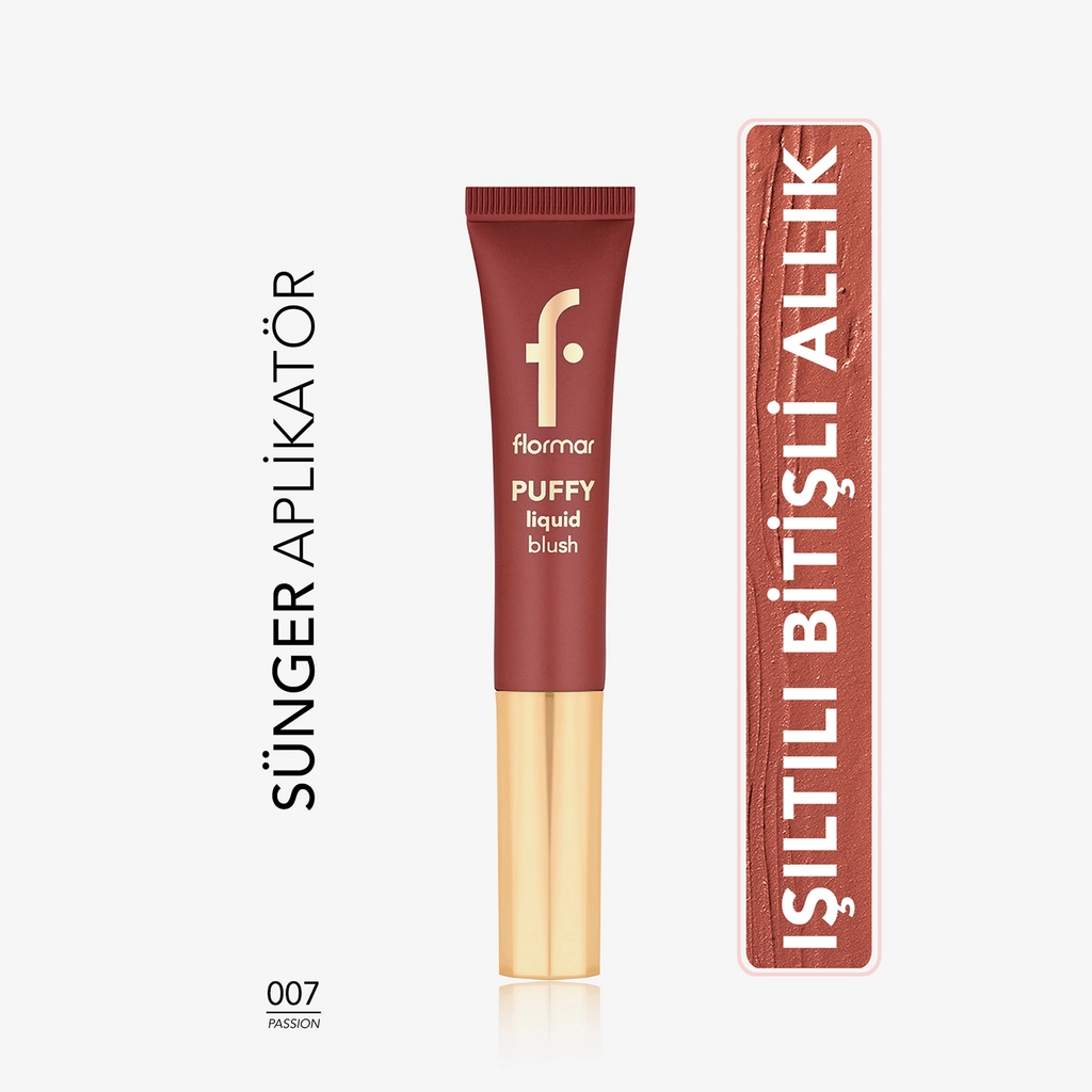 Flormar Puffy Liquid Blush Likit Allık 007 Passion - Gratis – 007 Passion - Gratis