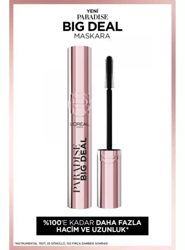 L'Oréal Paris Loreal Paris Paradise Big Deal Maskara - | Evdeeczane