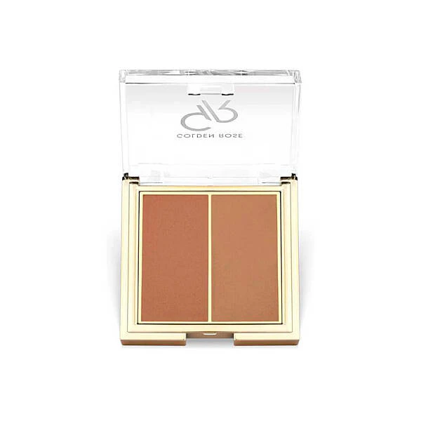 Golden Rose Iconic Blush Duo - 03 Rosy Bronze - İkili Allık - Iconic Blush Duo | Golden Rose