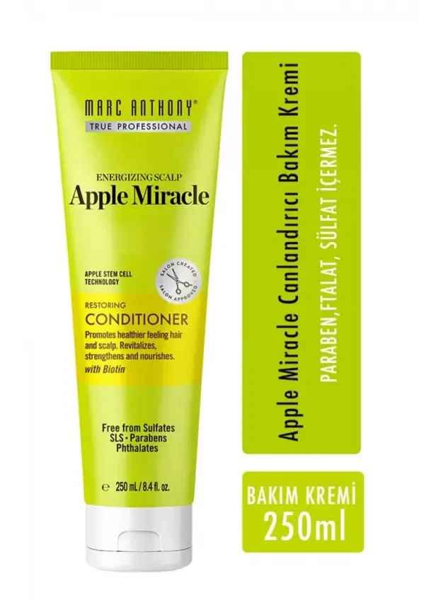 Marc Anthony Apple Miracle Canlandırıcı Saç Kremi | Evdeeczane