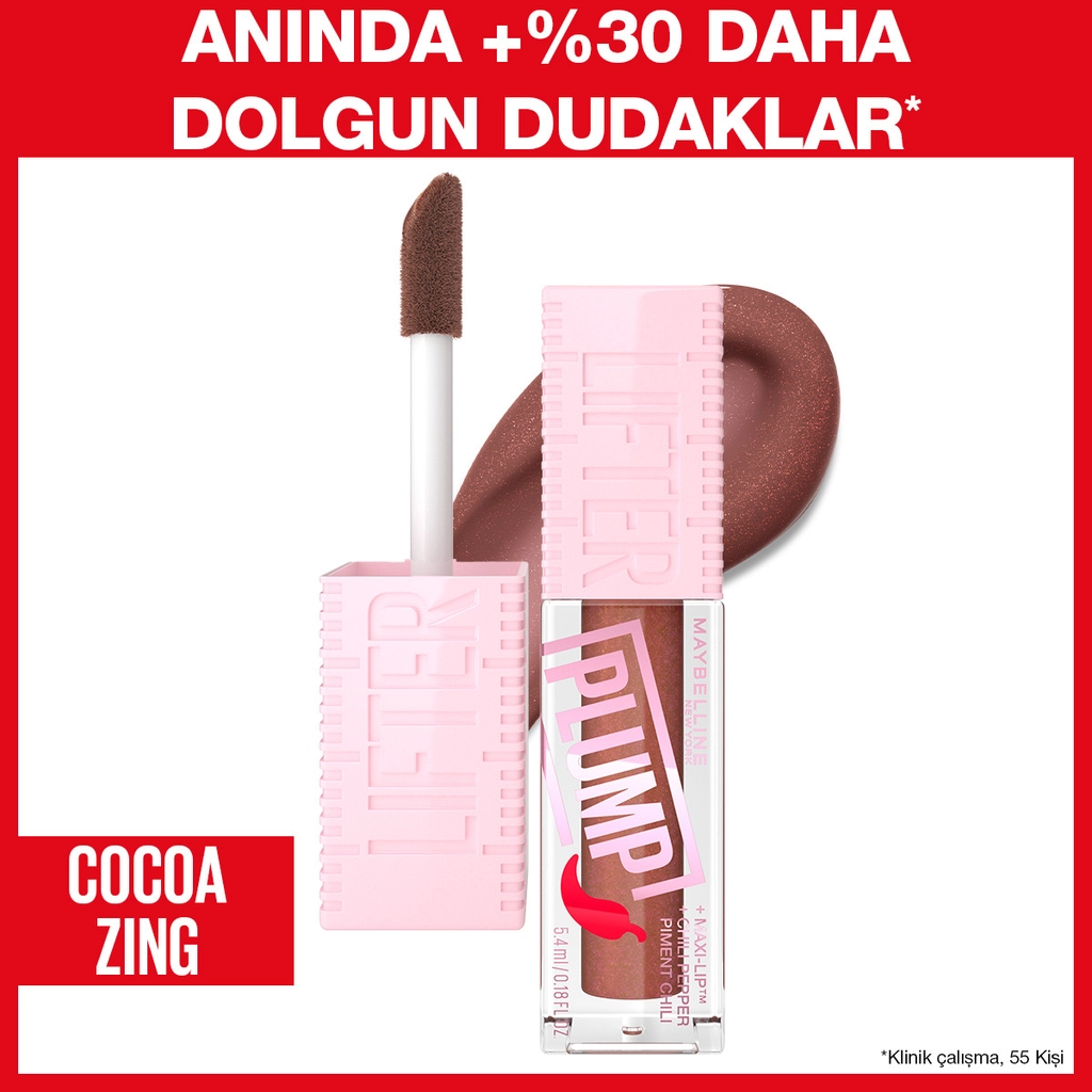 Maybelline New York Lifter Plump Dudak Parlatıcısı 007 Coca Zing - Gratis – 007 Coca Zing - Gratis