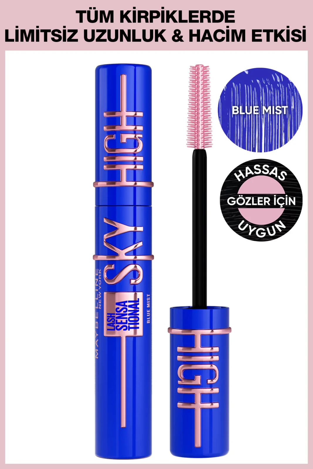 Maybelline New York Maybelline Lash Sensational Sky High Maskara - | Evdeeczane