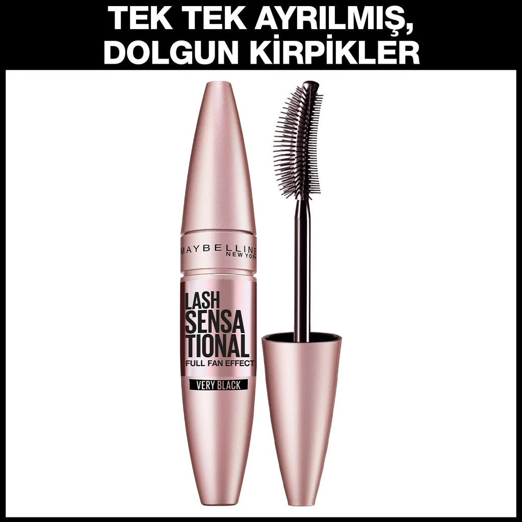 Maybelline New York Lash Sensational Yelpaze Etkili Maskara | Evdeeczane