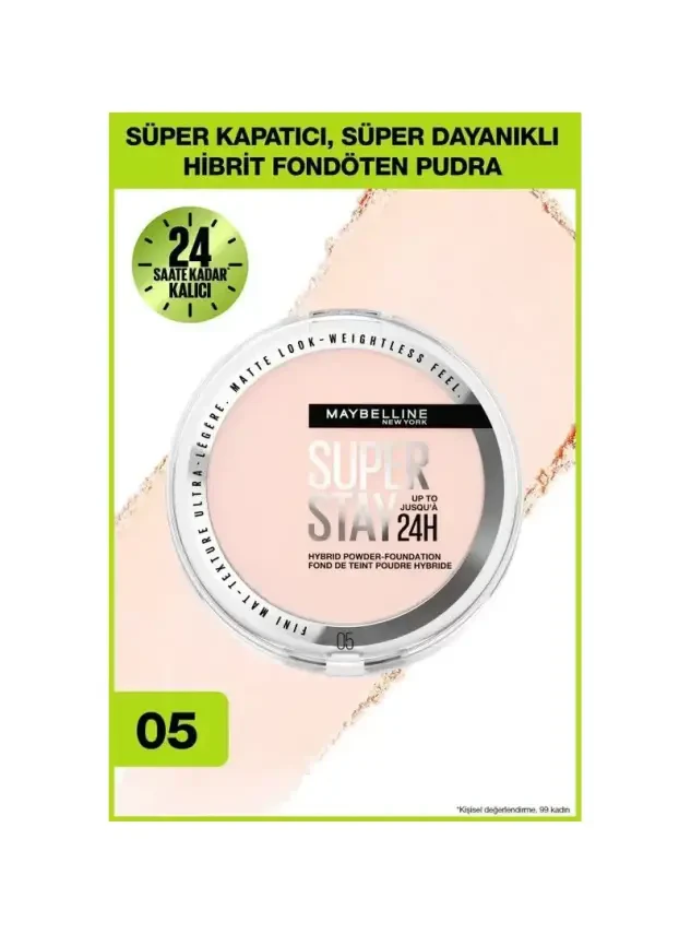 Maybelline New York Superstay Hibrit Pudra-Fondöten - 05 | Evdeeczane