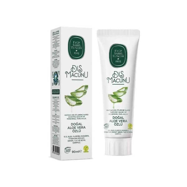 Eyüp Sabri Tuncer Diş Macunu Doğal Aloe Vera