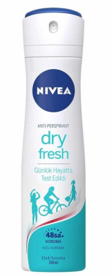Nivea Dry Fresh Kadın Sprey Deodorant | Evdeeczane