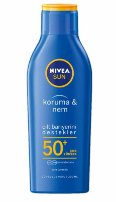 Nivea Sun Koruma&Nem Nemlendirici Güneş Losyonu Spf 50+ | Evdeeczane
