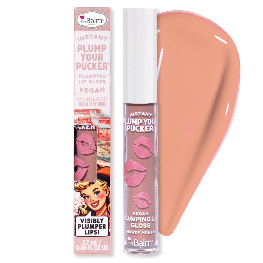 theBalm Instant Plump Your Pucker Dudak Parlatıcısı Howdy Honey - Gratis