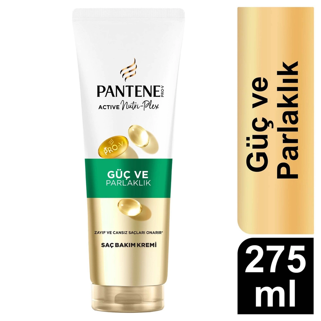 Pantene Doğal Sentez Güç ve Parlaklık Saç Kremi - Gratis