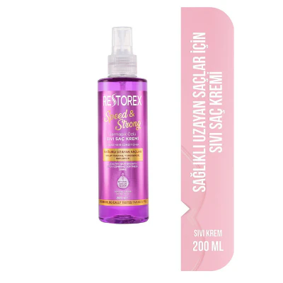 Restorex Speed & Strong Sıvı Saç Kremi | Evdeeczane