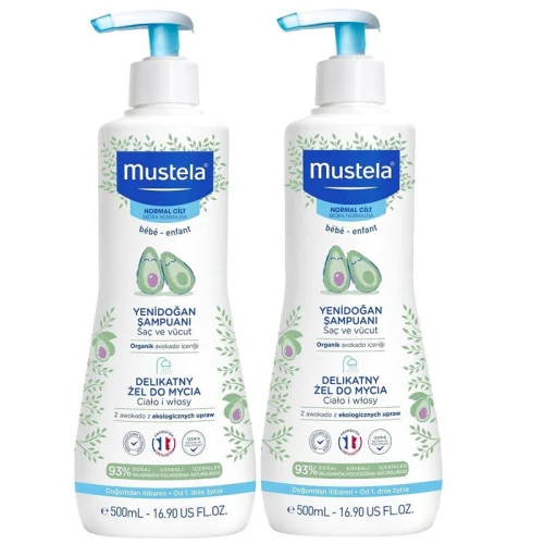 Mustela Gentle Cleansing Gel Bebek Şampuanı SET