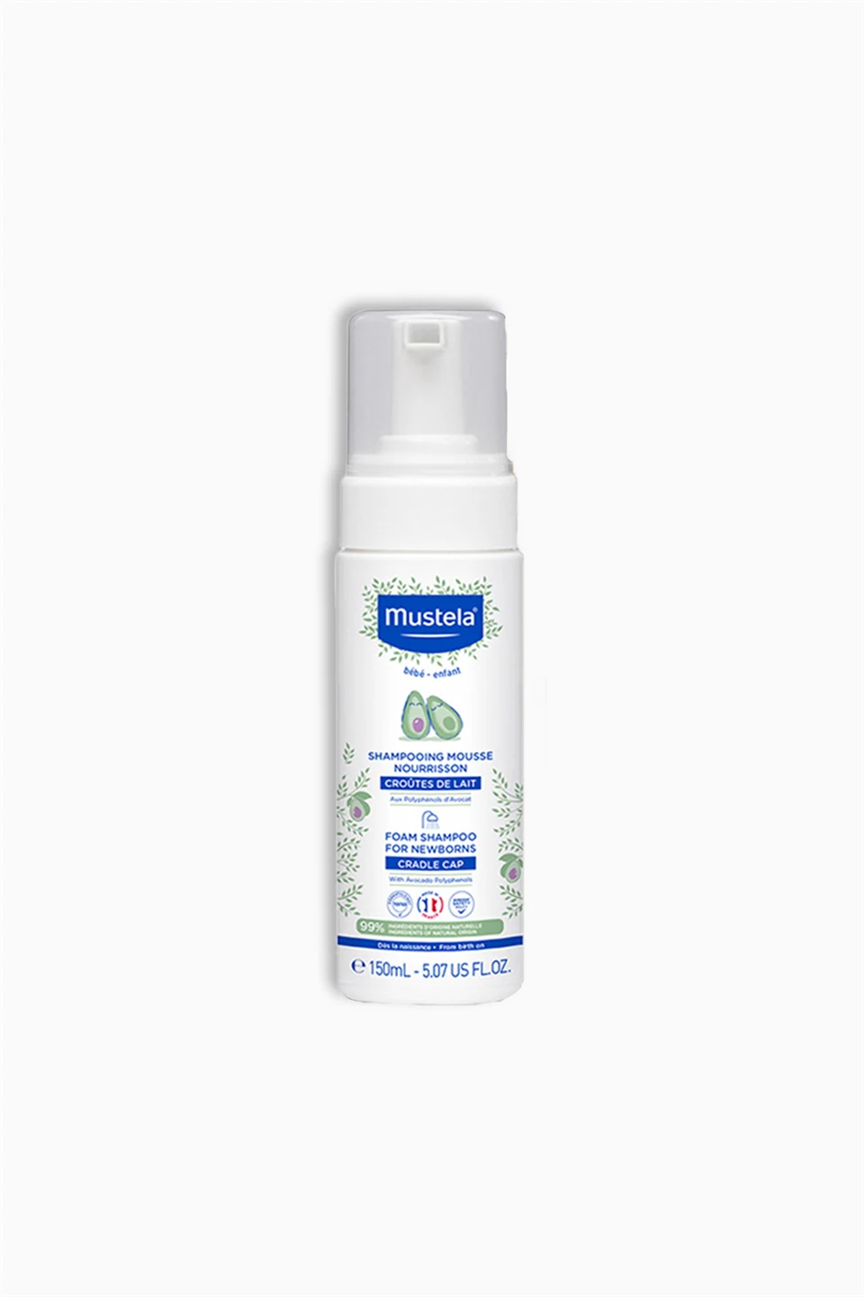 Mustela Foam Shampoo For Newborns Yenidoğan Köpük Şampuan