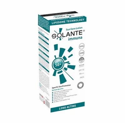 Solante Immuna SPF 50+ Güneş Losyonu 150 ml | Evdeeczane