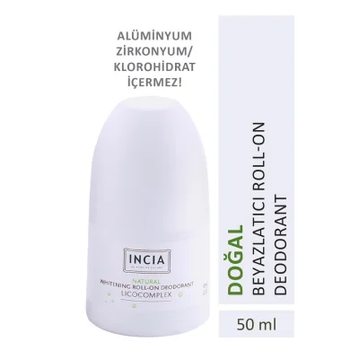Incia Beyazlatıcı Roll On Deodorant 50 Ml | Evdeeczane