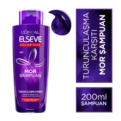 Loreal Elseve Color Vive Mor Şampuan 200 ml | Evdeeczane
