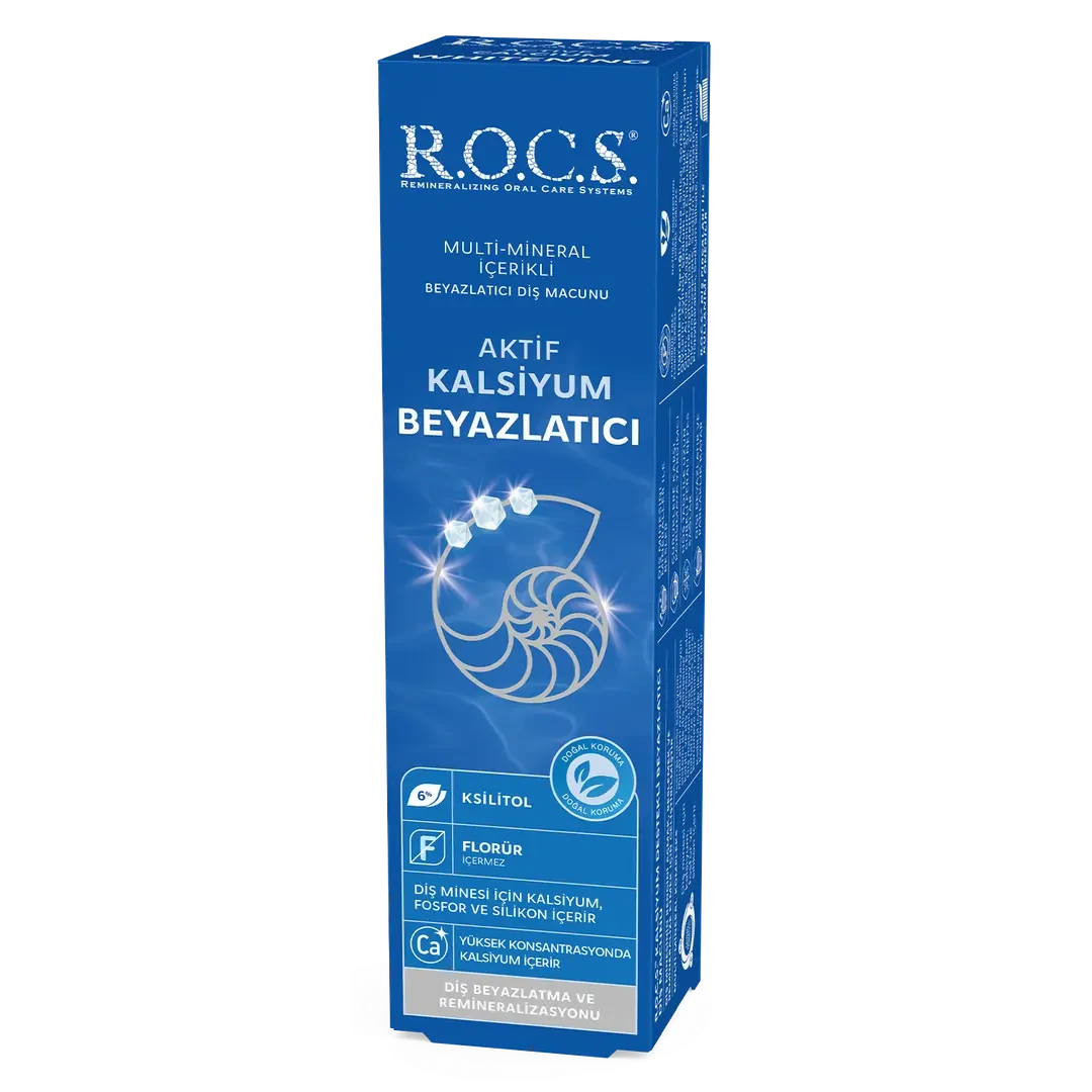 R.O.C.S. Aktif Kalsiyum Beyazlatıcı Diş Macunu | ROCS
