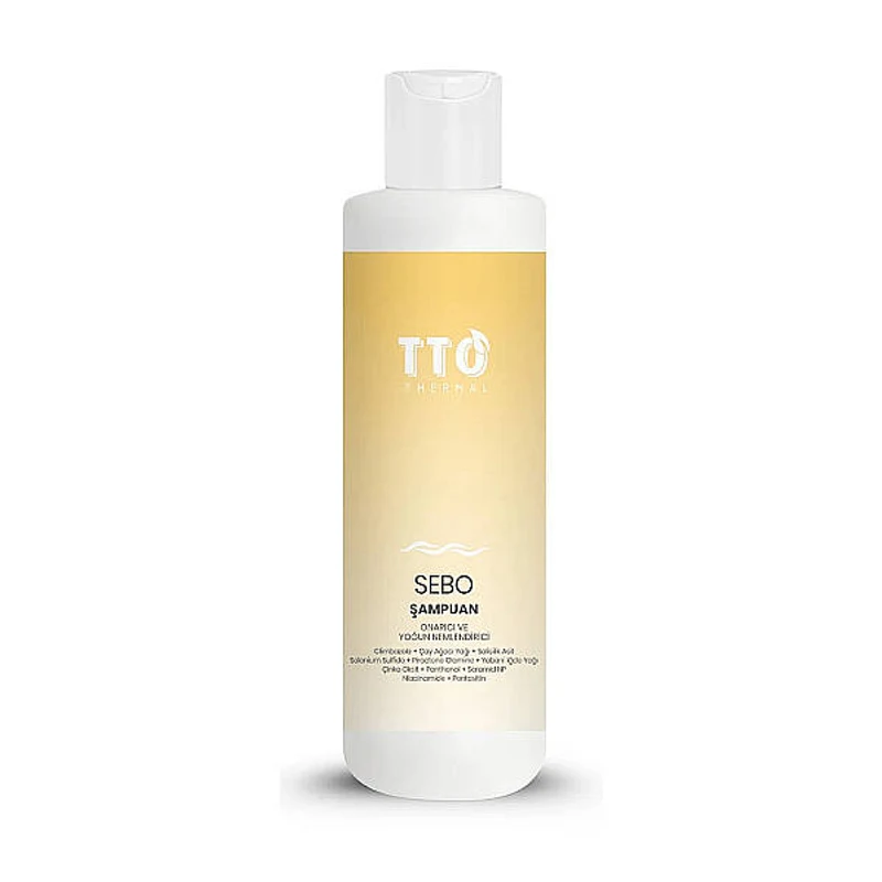 TTO Thermal Sebo Şampuan Onarıcı ve Yoğun Nemlendirici 250 ml
